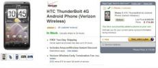 HTC ThunderBolt 판매가 $174.99