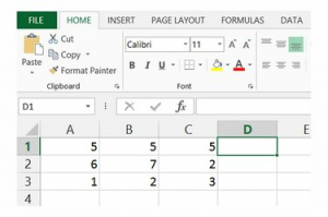 วิธีรวมคอลัมน์หรือแถวของเซลล์ Excel