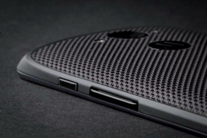 Motorola DROID Turbo sideknapper