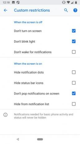 Android P vs iOS 12 notificações 4