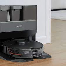 Roborock S7 MaxV Ultra Robot Vacuum com doca de preenchimento de lavagem vazia