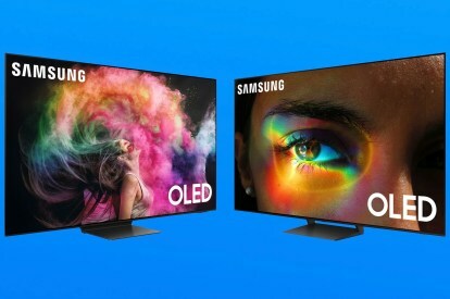 Телевізори Samsung 2023 S95C (ліворуч) і S90C QD-OLED.