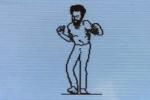 Donald Glover tanssii This is America -tanssinsa vuoden 1987 Apple Macilla