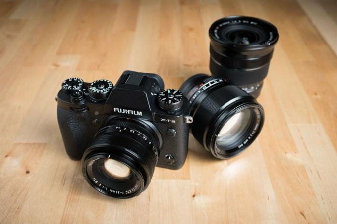 fujifilm x t2 განხილვის ნაკრები