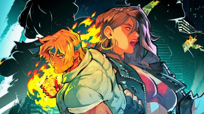 Streets of Rage 4 のボックスアート。