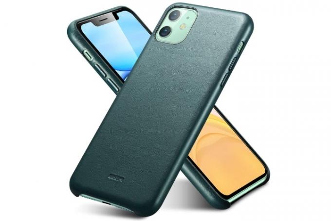 Чохол ESR Premium Real Leather Case для iPhone 11.