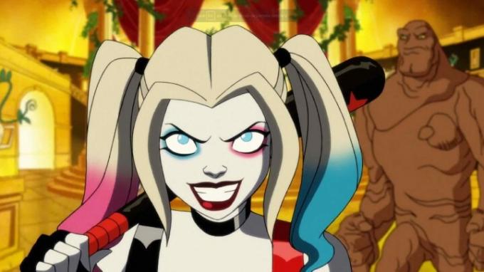 Harley Quinn z pôvodného animovaného seriálu Max.