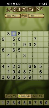 Sudoku Free od AI Factorygame grid.
