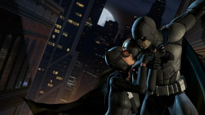 Batman und Catwoman in Batman: The Telltale Series.