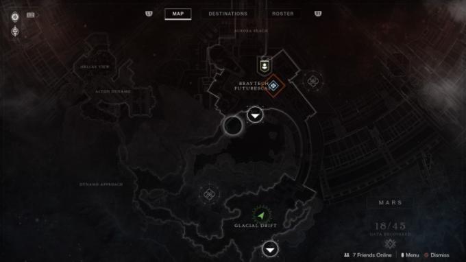 Destiny 2 Warmind Worldline Zero Guide Фрагменты воспоминаний Ледниковый дрейф 7 Карта