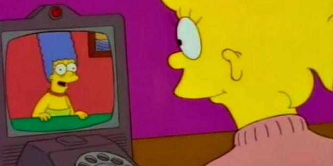 Simpsons hade videochatt 15 år innan Facetime skulle göra det på riktigt