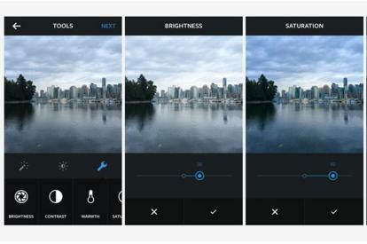 Aktualizácia instagramu sa môže pochváliť novými nástrojmi na úpravu fotografií v6
