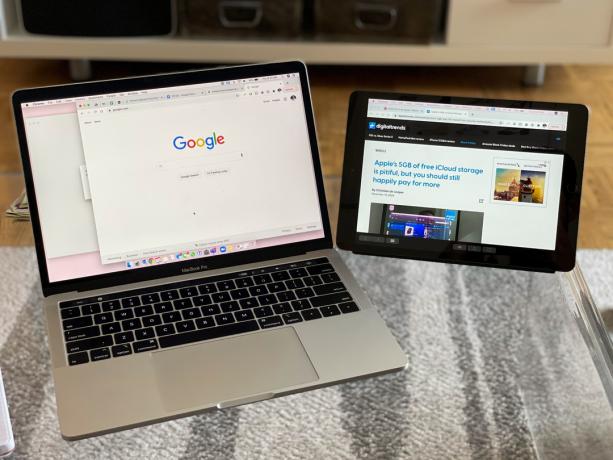 Sepet modunda MacBook ve iPad