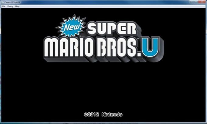 Super Mario Bros. U на Wii U.