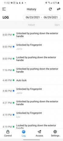 приложение за преглед на lockly duo smart lock 3