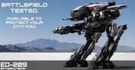 Viral site debuterar Robocop-remakens omarbetade robotar
