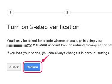 Pagina contului dvs. de verificare în doi pași Google are opțiunea de a vă schimba numărul de telefon mobil.