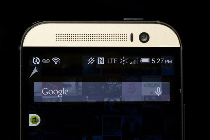 HTC One M8 Harman Kardon sürümü üst ekranı