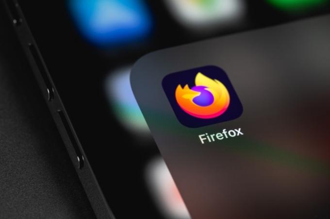 Приложение Firefox за iPhone.
