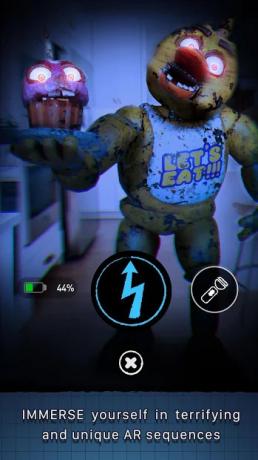 Kuvakaappaus Five Nights at Freddy's AR: Special Delivery -tapahtumasta.
