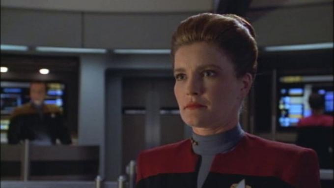 Kapitán Janeway ve Star Trek: Voyager.