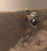 Curiosityjev čarobni selfi na Marsu odpravlja roko in palico
