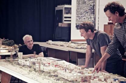 Mark Zuckerberg incontra Frank Gehry