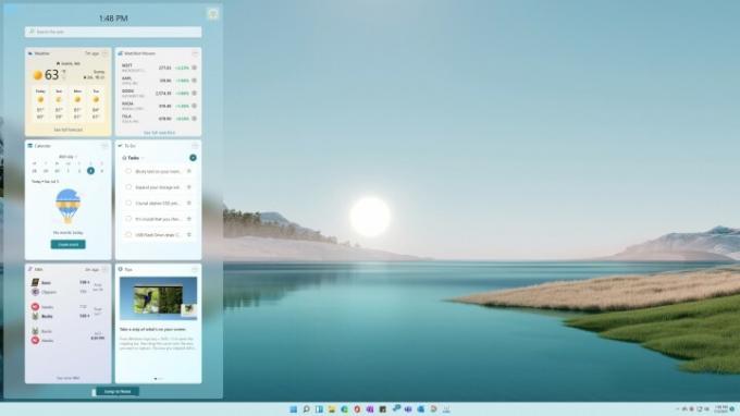 Windows 11 solopgang tema.