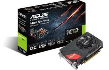 Asus oferuje dużą moc do gier, miniaturową miniaturową kartę GTX 960 eienf1q