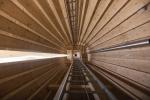 Trä väderkvarnar gör comeback? Ny turbin undviker stål