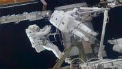 宇宙飛行士がISS太陽電池アレイをアップグレードするための船外活動を完了