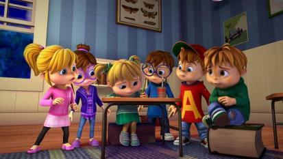 alvin și chipmunks seria cgi nickelodeon