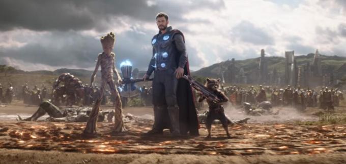 Fortnite Avengers Endgame crossover üritus Thor stormbreaker