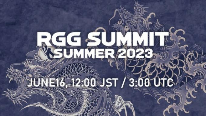 Arte principal do RGG Summit Summer 2023