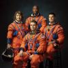 Hier sind die vier Astronauten, die zum Mond reisen werden