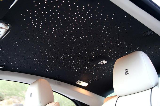 2014 Rolls Royce Wraith yıldız çatısı