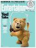 「テッド」が最新の「EW」表紙でキム・カーダシアンを模倣