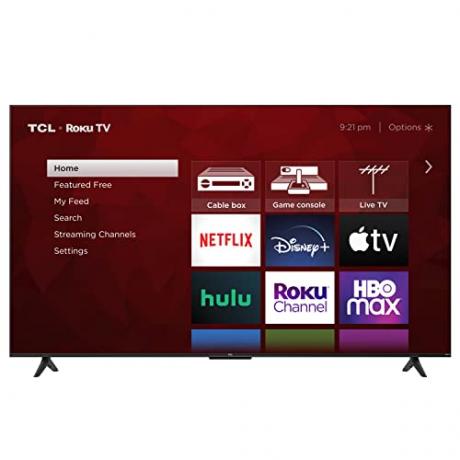 TCL 55 hüvelykes, 4. sorozatú 4K UHD HDR Smart Roku TV – 55S455