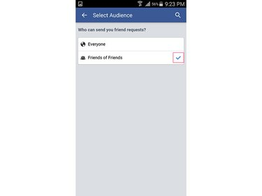 Facebook（Android 5.0）