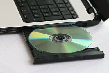 Bærbar computer med cd-brænder