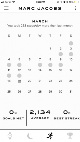 Marc Jacobs Riley Hybrid Smartwatch Review App Bildschirm 17
