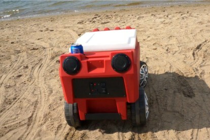 radijski upravljani prilagođeni hladnjak za prijevoz hladnih pića i melodija c3 plaža