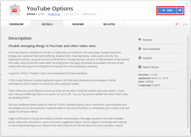 como acelerar o buffer e a reprodução do youtube youtubeoptionschrome