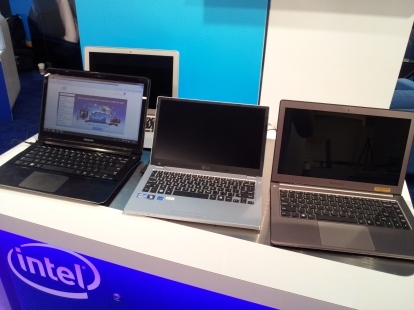 CE Week New York – Intel Ultrabooks