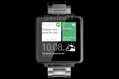 htc ชะลอการเปิดตัว smartwatch เนื่องจากค้นหาการออกแบบที่ดีกว่าผ่าน evleaks