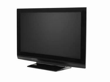 TV al plasma HD, vista laterale sinistra