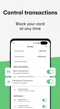 Chime-app för att spara pengar