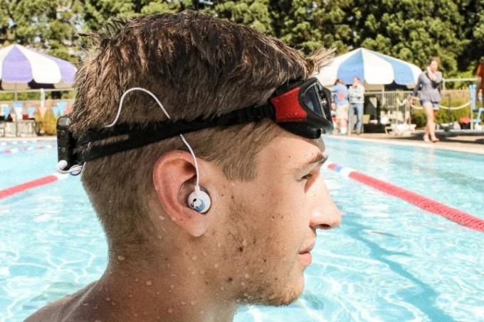 Underwater Audios Swimbuds Sports-hovedtelefoner til svømmere.