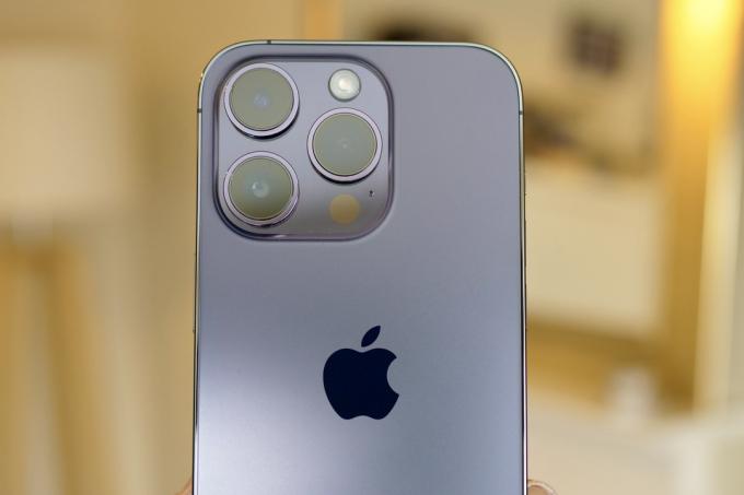 iPhone 14 Pros kameramodul.