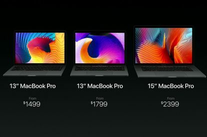 Ceny MacBooka Pro
